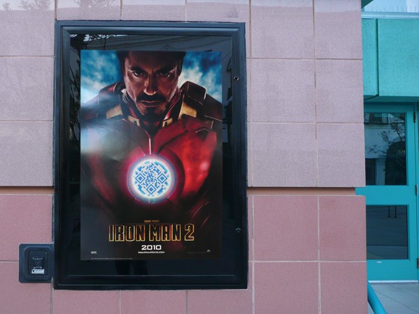 IRON MAN 2 QR Code Poster - Warbasse Design