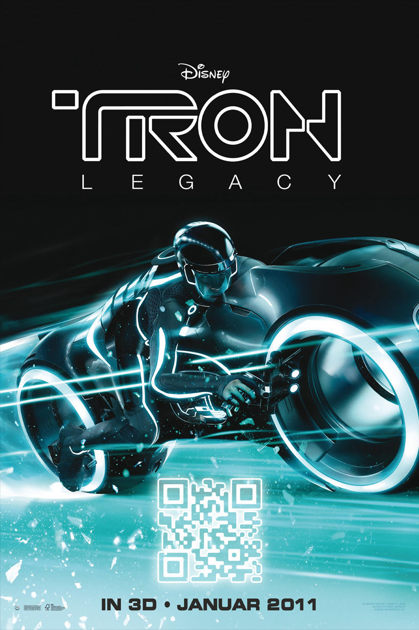 TRON LEGACY Poster Germany